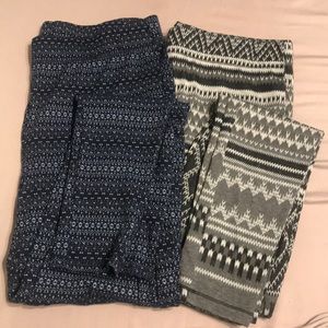 Maurice’s Large Patterned Leggings